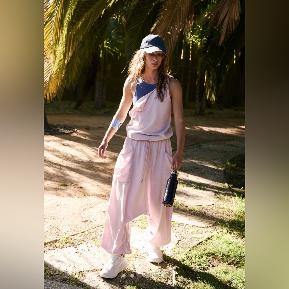 Free People Scrimmage Onesie, XS Pink NWT - Picture 4 of 12